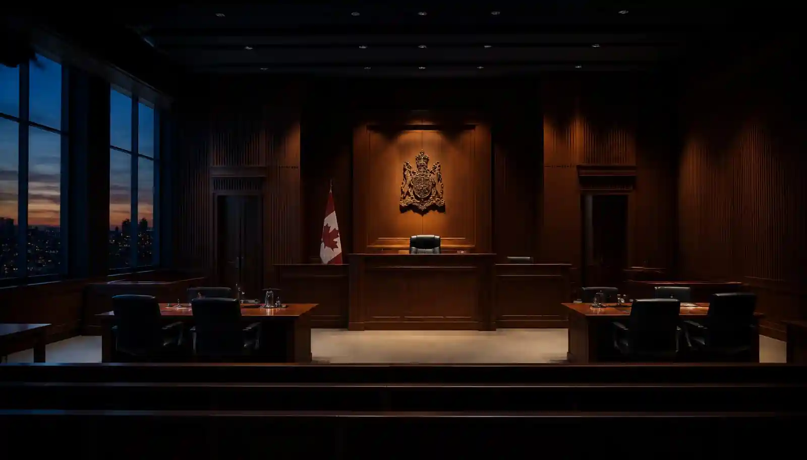 Criminal defence lawyer reviewing an assault case with a client