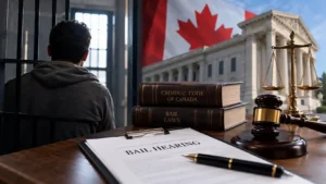 Can you bail yourself out of jail in Canada? Canadian bail laws and bail hearing process.